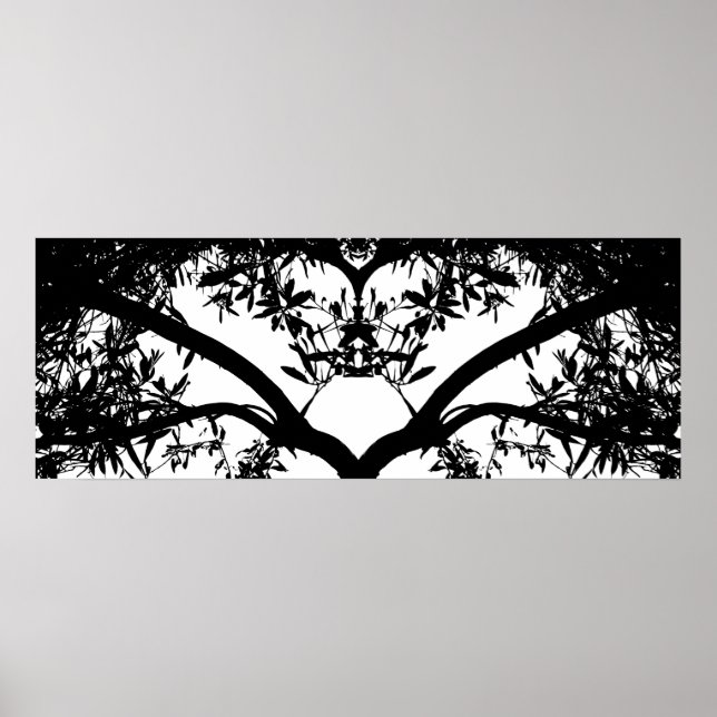 Träd Gren Art Poster (Framsidan)