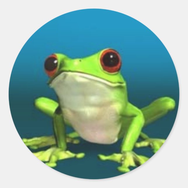 träd groddar runt klistermärke (Framsida)