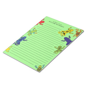 Träd grodor Cute Barn Personal Stationary Anteckn Anteckningsblock