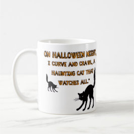 Träd, halloween kaffemugg