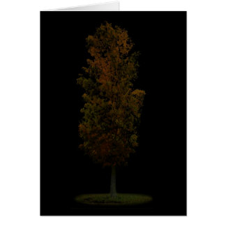 Träd Hälsningskort
