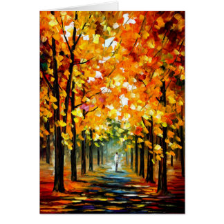 Träd Hälsningskort