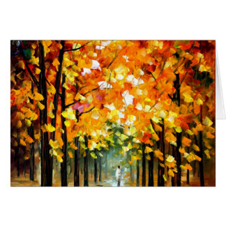 Träd Hälsningskort