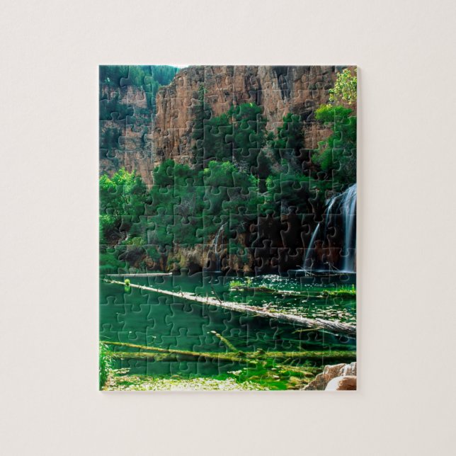 Träd hängande sjöGlenwood kanjon Colorado Pussel (Vertikal)