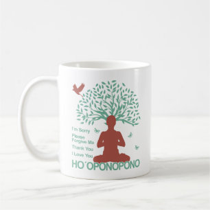 Träd Ho'oponopono Prayer Kaffemugg