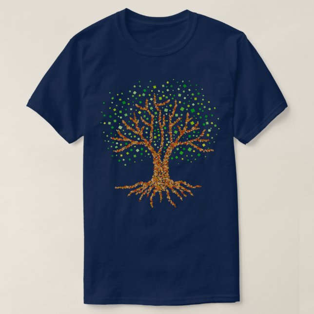 Träd Horticulture Nursery Garden T Shirt (Design framsida)