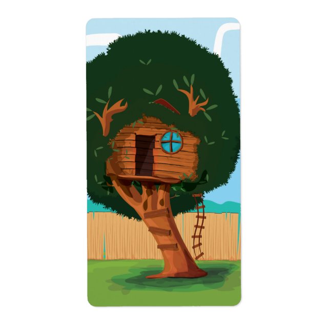 Träd house fraktsedel (Framsidan)