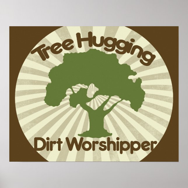 Träd Hugger Dirt Worshiper Poster (Framsidan)