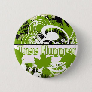 Träd hugger knapp