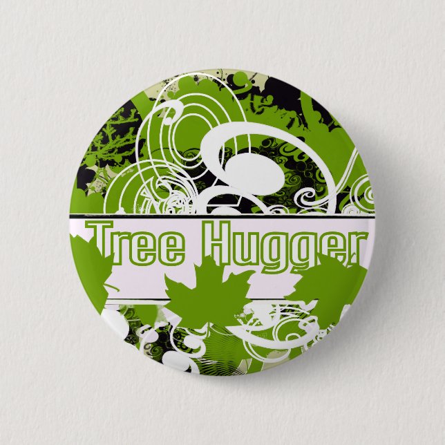 Träd hugger knapp (Framsida)