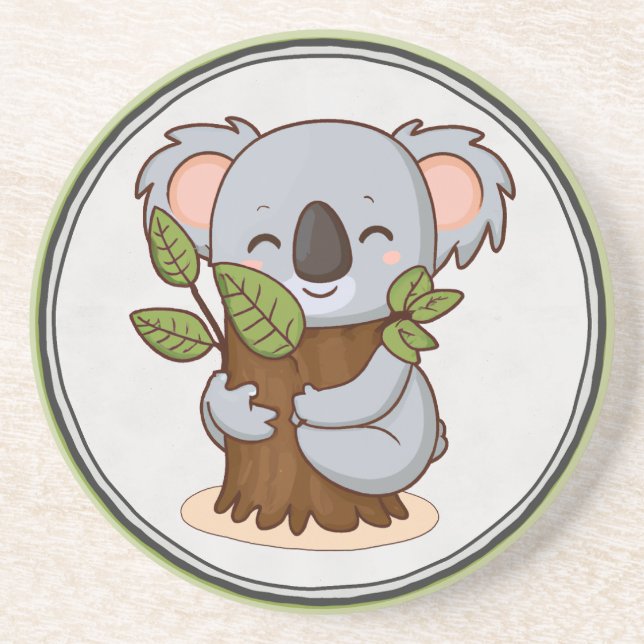 Träd-huggkoala björn underlägg (Framsidan)