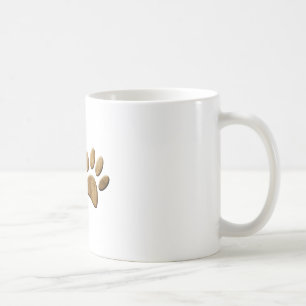 Träd Hund Tassavtryck Kaffemugg