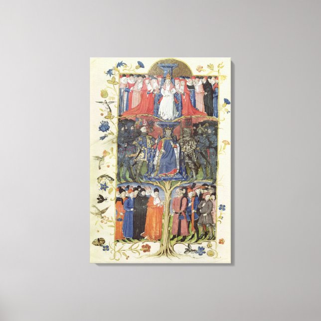 Träd i attles canvastryck (Framsida)