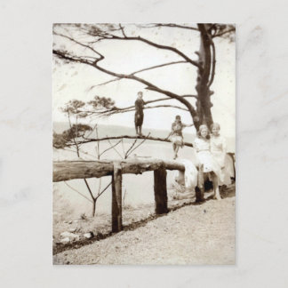 Träd i det förflutna vykort