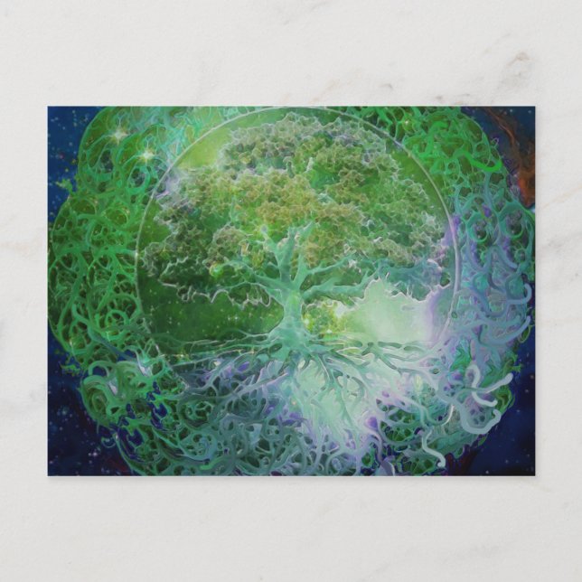 Träd i Health Vykort (Framsida)