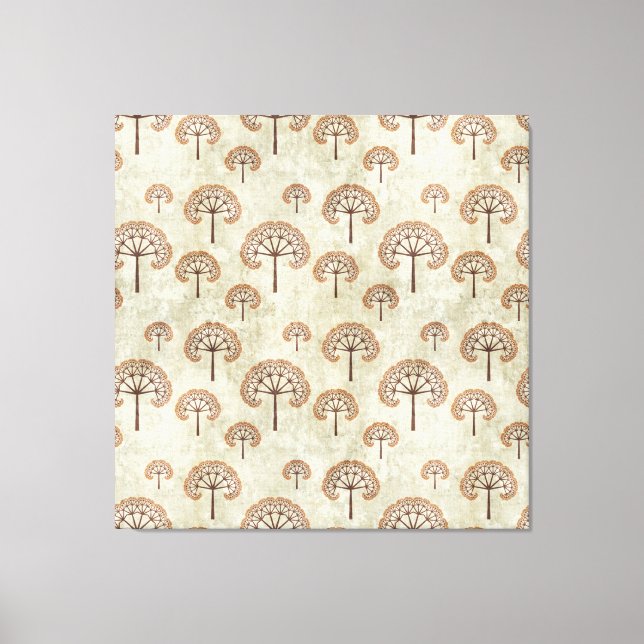 Träd i Kanvastrycket Höststreck Canvastryck (Framsida)