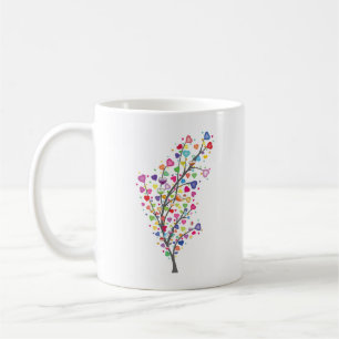 Träd i Kärlek och Harmony Kaffemugg