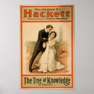 Träd i Knowledge 1898 Poster