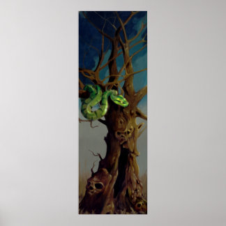 Träd i Knowledge ART PRINT - Diptych Lämnat Side Poster