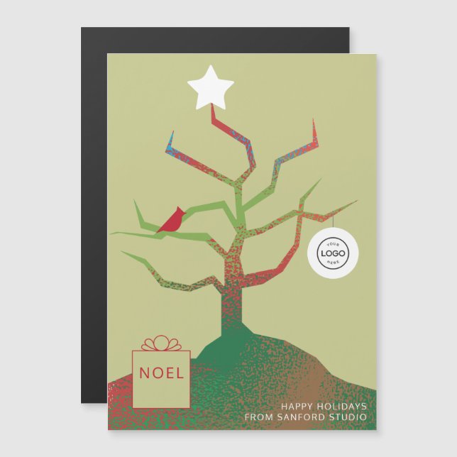 Träd i konsthantjul (Fram/baksida)