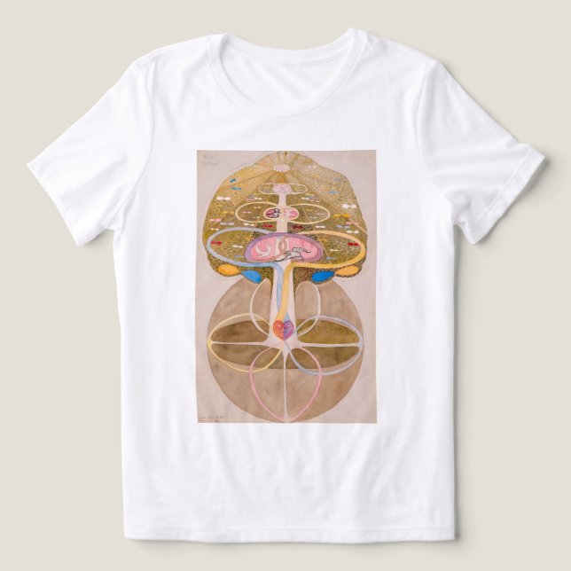 Träd i kunskapsnr 1 | Hilma af Klint | T Shirt (Design Framsida)