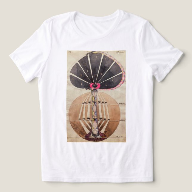 Träd i kunskapsnr 3 | Hilma af Klint | T Shirt (Design Framsida)
