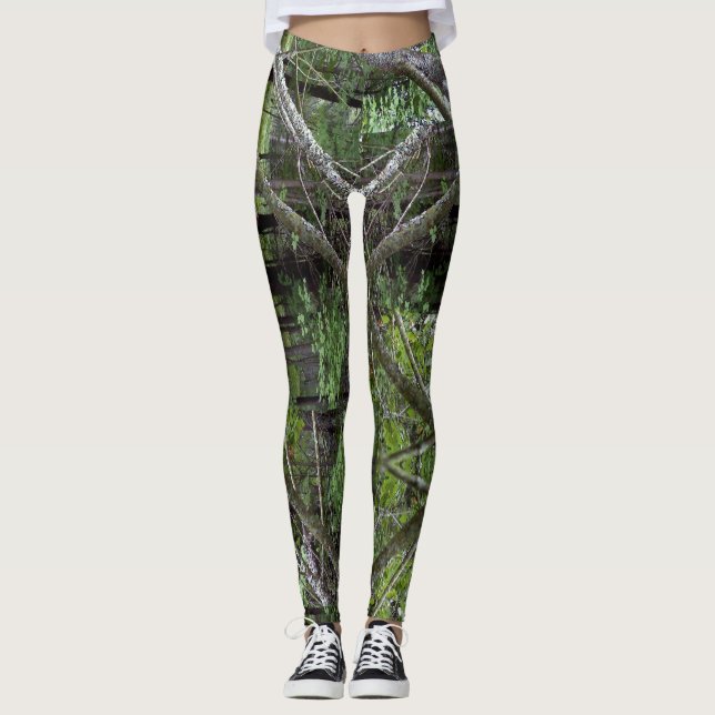 Träd i Michigan Leggings (Framsida)
