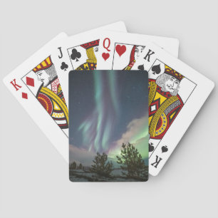 Träd i norra Ljus Casinokort