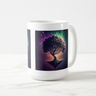 Träd i Space Classic Mugg, 15 oz Kaffemugg