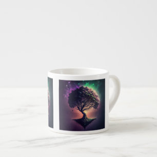 Träd i Space Espresso Mugg Espressomugg