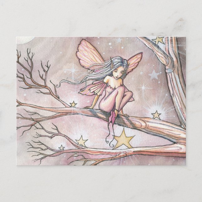 Träd i Stars Fairy Postcard av Molly Harrison Vykort (Framsida)