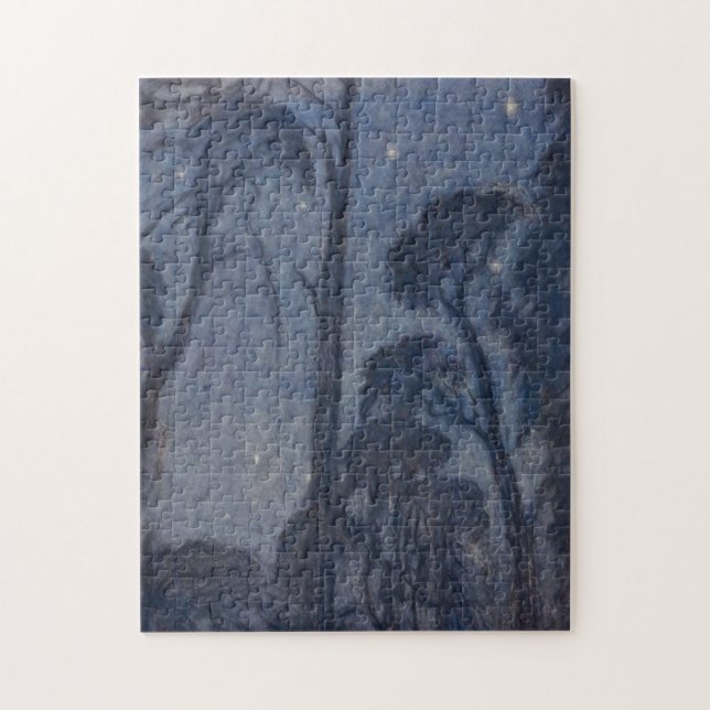 Träd i Twilight (av Edward Robert Hughes) Pussel (Vertikal)