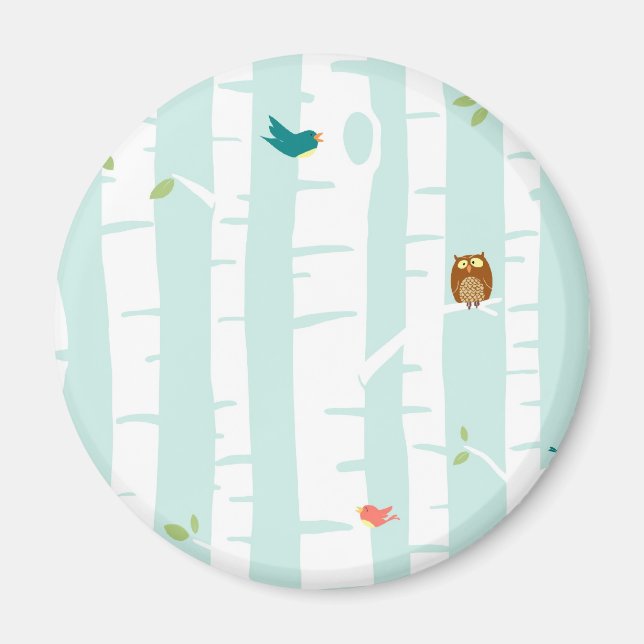 TRÄD i VÅR Magnet (Framsidan)