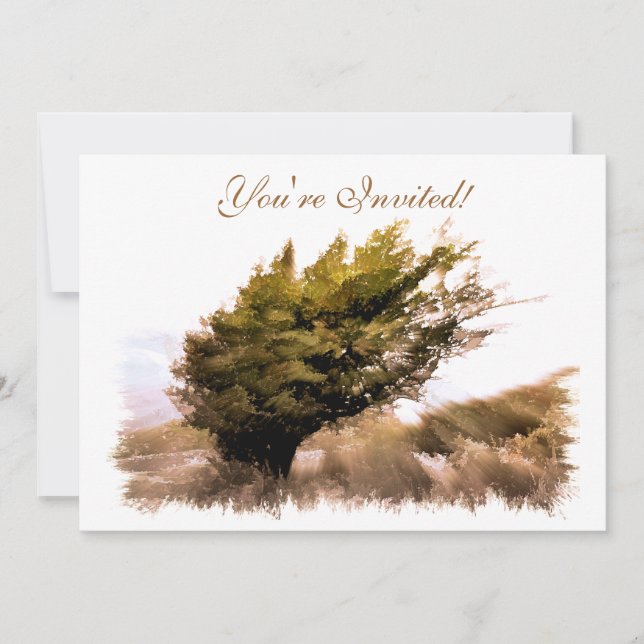 TRÄD INBJUDNINGAR (Framsida)