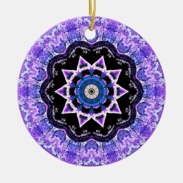 TRÄD JULGRANSPRYDNAD KERAMIK (Framsidan)