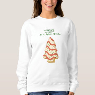 Träd Kakor – Högtids-Sweatshirt T Shirt