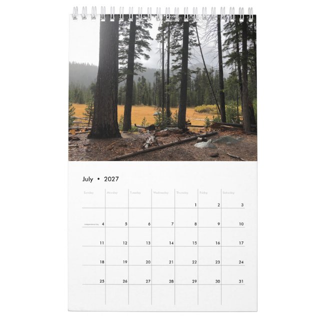 Träd Kalender (Jul 2027)