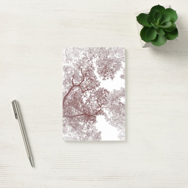 TRÄD KARTA 4 POST-IT BLOCK (Kontor)