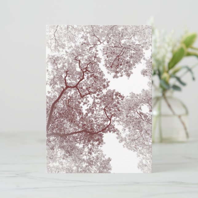 TRÄD KARTA 4 TACK KORT (Stående Fram)