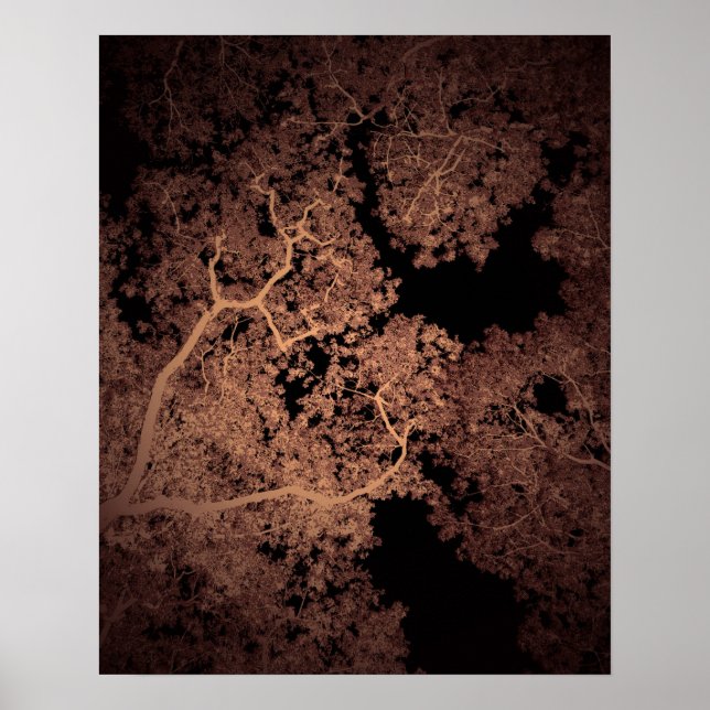 Träd Karta 5 Poster (Framsidan)