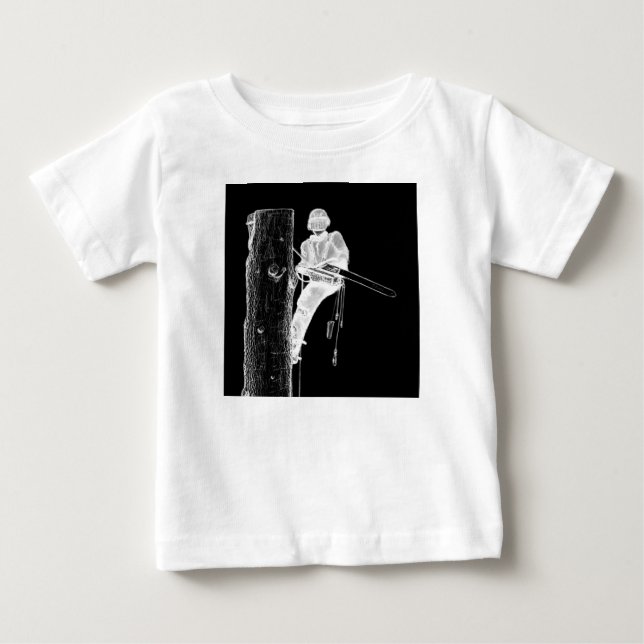 Träd-kirurgen Arborist i dag i Chainsåg T-shirt (Framsida)