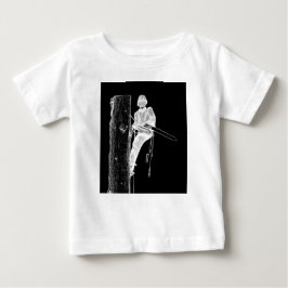 Träd-kirurgen Arborist i dag i Chainsåg T-shirt