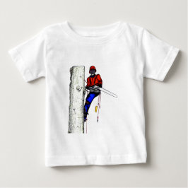 Träd-kirurgen Arborist i dag i Chainsåg Tee Shirt