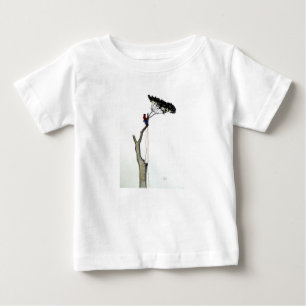 Träd-kirurgen vid sin arbetstid närvarande Chainså Tee Shirt
