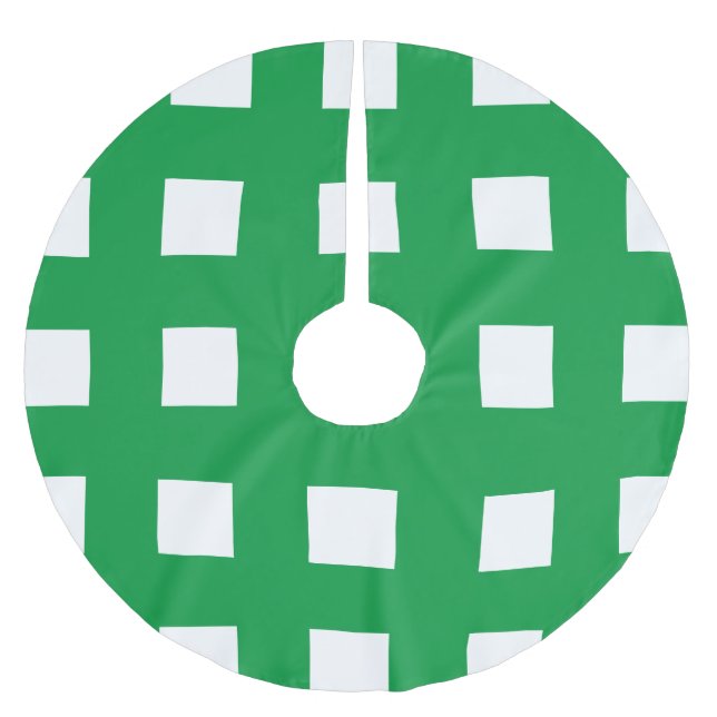 träd-kjol efter dalDesignNZ Julgransmatta Borstad Polyester (Framsidan)