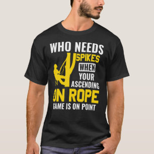 Träd klätterarborist t shirt