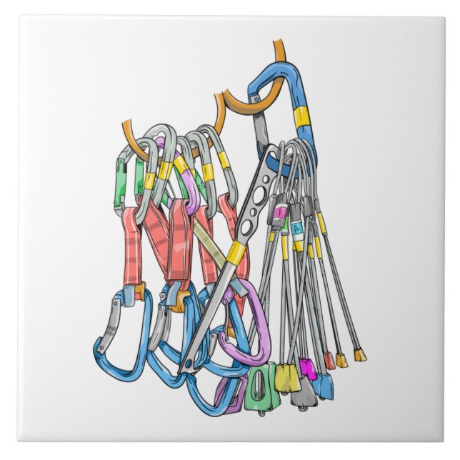 Trad klätterrack kakelplatta (Framsidan)