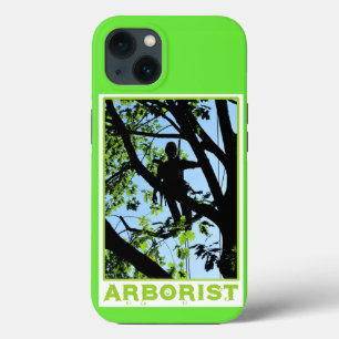 Träd Kliber Silhouette: Arborist