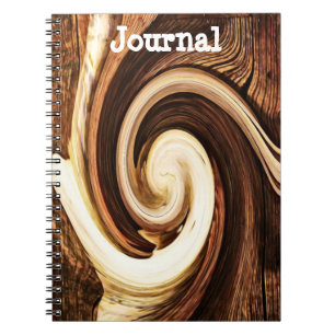 Träd Knot Swirl Art Journal bärbar dator Anteckningsbok