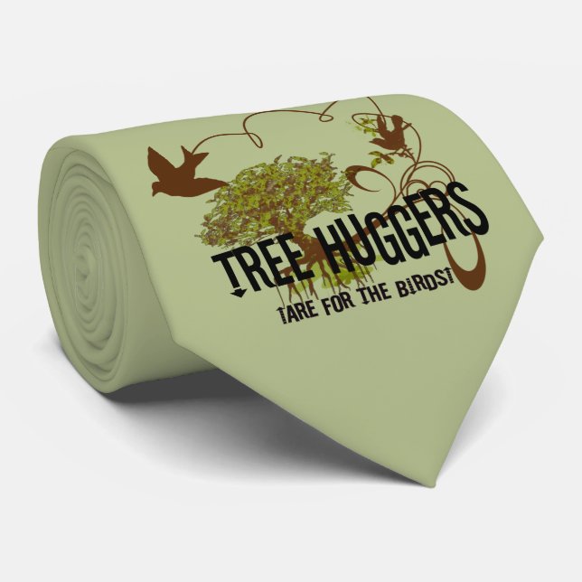 Träd Kramare 4 fågelbytet i färg Slips (Rullad)